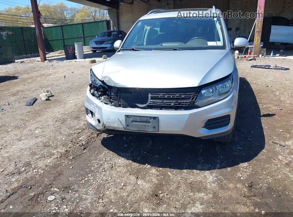 WVGSV7AX9HK007930 2017 VOLKSWAGEN TIGUAN Silver ხელსაწყოთა პანელის ხედი