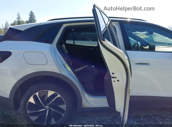 WVGTMPE23MP055829 2021 VOLKSWAGEN ID.4 White Vista de la etiqueta del VIN