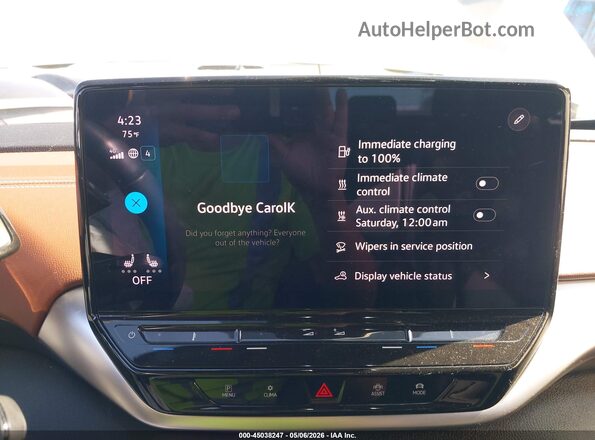 WVGTMPE23NP040653 2022 VOLKSWAGEN ID.4 Gray 