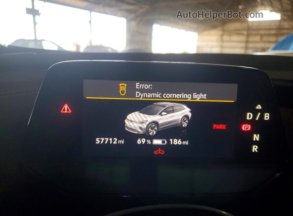 WVGTMPE24NP073855 2022 VOLKSWAGEN ID.4 White Vista del cuadro de instrumentos