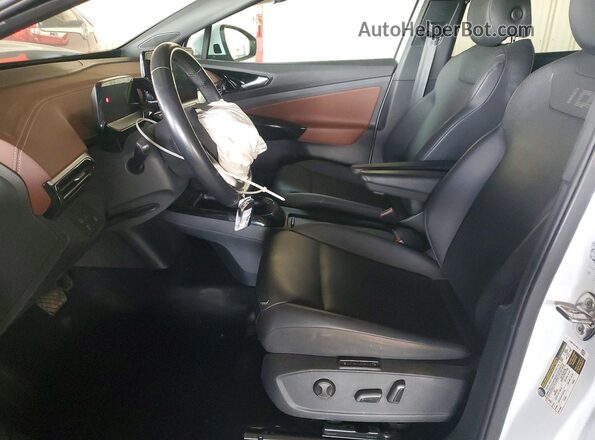 WVGTMPE24NP073855 2022 VOLKSWAGEN ID.4 White Vista interior delantera
