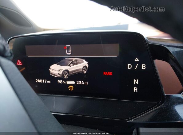 WVGTMPE25NP068373 2022 VOLKSWAGEN ID.4 Black Հետևի նստատեղերի տեսք