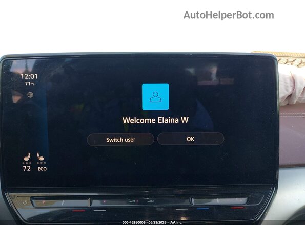WVGTMPE25NP068373 — 2022 VOLKSWAGEN ID.4 History & VIN | AutoHelperBot