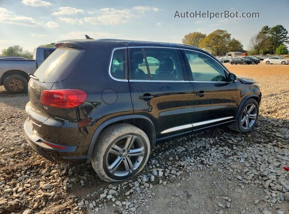 WVGTV7AX3HK020029 2017 VOLKSWAGEN TIGUAN Black უკანა მარჯვენა