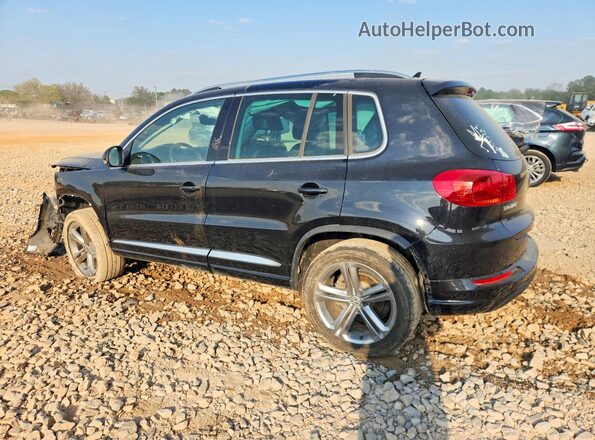 WVGTV7AX3HK020029 2017 VOLKSWAGEN TIGUAN Black უკანა მარცხენა
