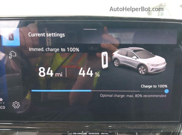 WVGUNPE29MP063578 2021 VOLKSWAGEN ID.4 Gray 