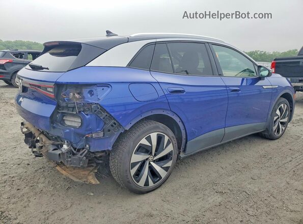 WVGUNPE2XMP063721 2021 VOLKSWAGEN ID.4 Blue უკანა მარჯვენა