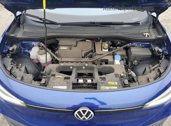 WVGUNPE2XMP063721 2021 VOLKSWAGEN ID.4 Blue უკანა სალონის ხედი