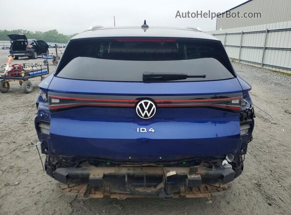WVGUNPE2XMP063721 2021 VOLKSWAGEN ID.4 Blue უკანა ხედი