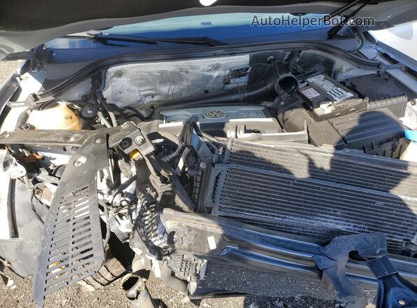 WVGUV7AX2HW509633 2017 VOLKSWAGEN TIGUAN Silver Vista del compartimento del motor