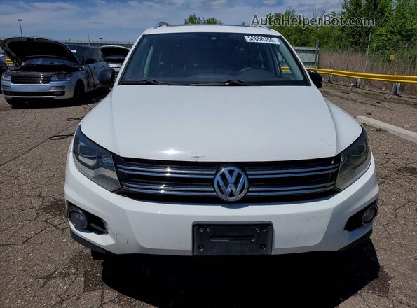 WVGUV7AX6HW507206 2017 VOLKSWAGEN TIGUAN White წინა ხედი
