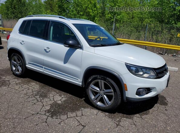 WVGUV7AX6HW507206 2017 VOLKSWAGEN TIGUAN White წინა მარჯვენა