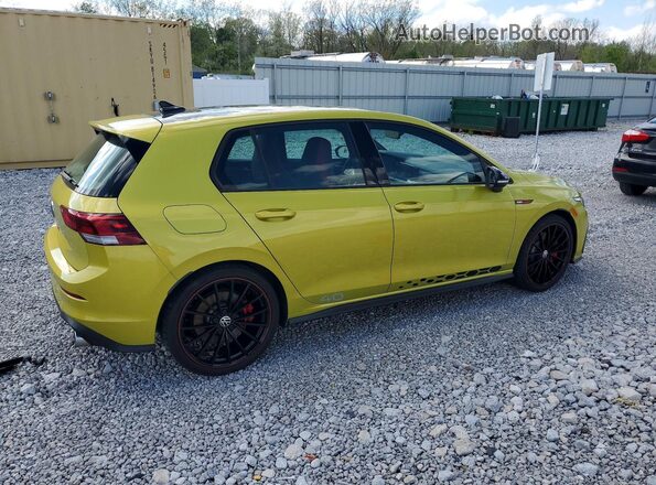 WVW8A7CD3PW193677 2023 VOLKSWAGEN GTI Yellow Հետևի աջ
