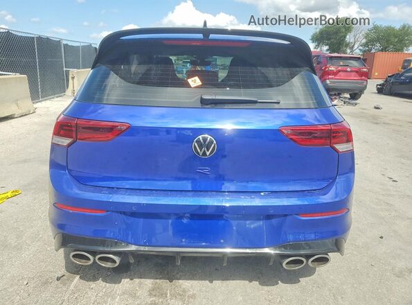 WVWBB7CD8PW139391 2023 VOLKSWAGEN GOLF Blue უკანა ხედი