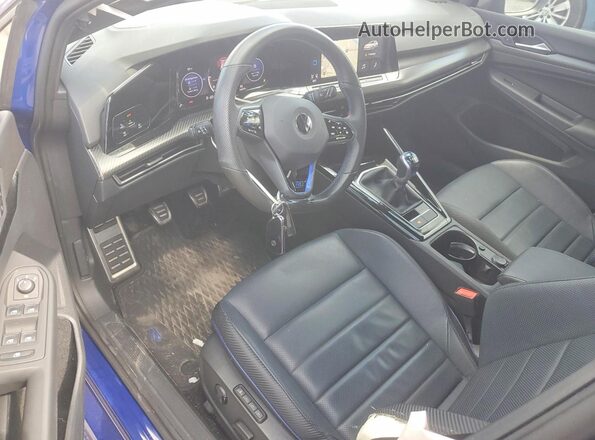 WVWBB7CD8PW139391 2023 VOLKSWAGEN GOLF Blue წინა პანელის ხედი