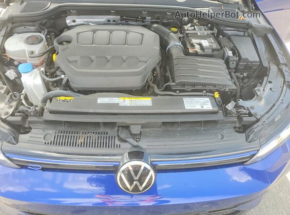 WVWBB7CD8PW139391 2023 VOLKSWAGEN GOLF Blue უკანა სალონის ხედი