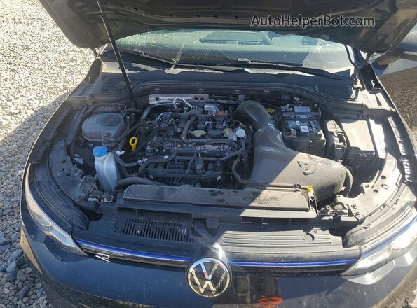 WVWEB7CD3RW178826 2024 VOLKSWAGEN GOLF Black Вид задньої частини салону