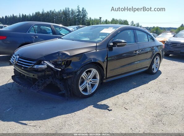 WVWFP7AN1HE503530 2017 VOLKSWAGEN CC Black Vista tres cuartos delantera izquierda