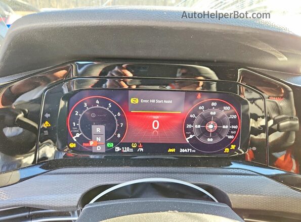 WVWGA7CD2PW165106 2023 VOLKSWAGEN GTI Black Սարքավորումների վահանակի տեսք