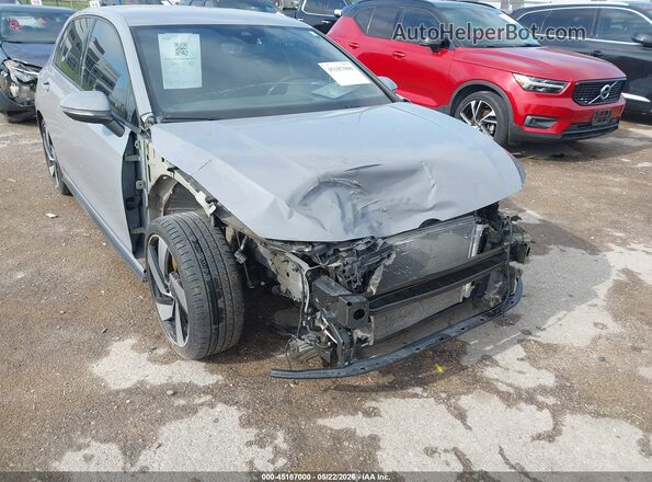 WVWGA7CD8RW146675 2024 VOLKSWAGEN GOLF Gray Դիմացի տեսք