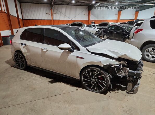 WVWR87CDXNW201674 2022 VOLKSWAGEN GTI White Przód prawy