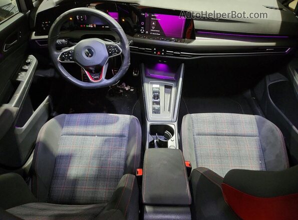 WVWR87CDXNW201674 2022 VOLKSWAGEN GTI White Widok deski rozdzielczej