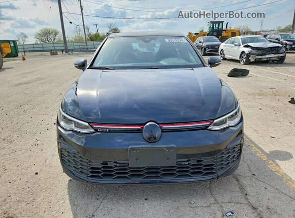 WVWRA7CD9RW126864 2024 VOLKSWAGEN GTI Черный Вид спереди