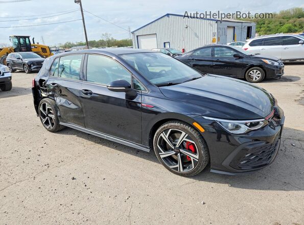 WVWRA7CD9RW126864 2024 VOLKSWAGEN GTI Черный Передняя правая четверть