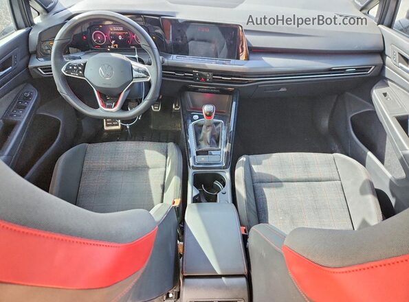 WVWSA7CD1RW176076 2024 VOLKSWAGEN GTI Gray Dashboard view