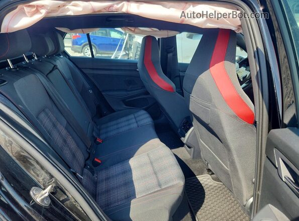 WVWSA7CD6RW223036 2024 VOLKSWAGEN GTI Black უკანა სავარძლების ხედი