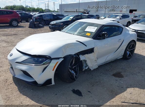 WZ1DB0C00NW048790 2022 TOYOTA GR SUPRA White Передня ліва чверть