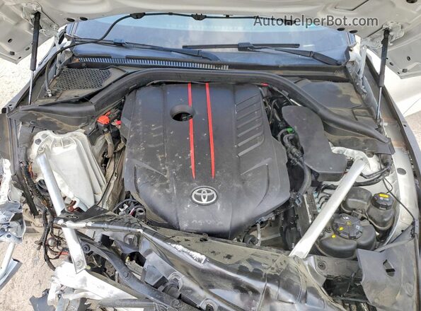 WZ1DB0C01NW050726 2022 TOYOTA GR White სალონის 360-გრადუსიანი ხედი