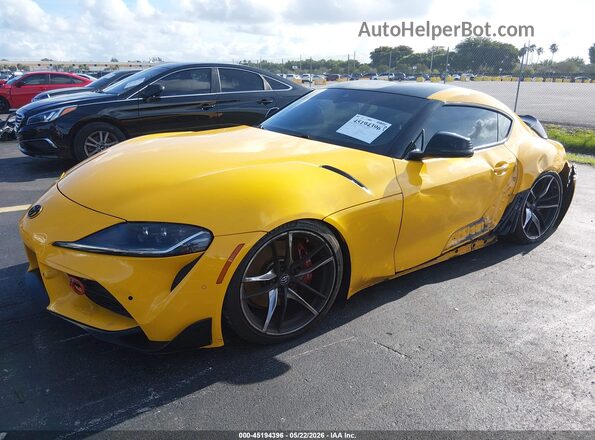 WZ1DB0C02MW038700 2021 TOYOTA GR SUPRA Желтый 