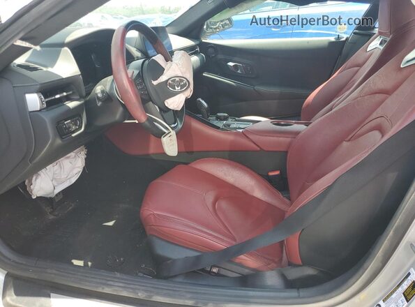 WZ1DB0C06NW053430 2022 TOYOTA GR Silver Front interior view