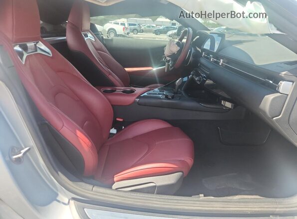 WZ1DB0C06NW053430 2022 TOYOTA GR Silver Rear seats view