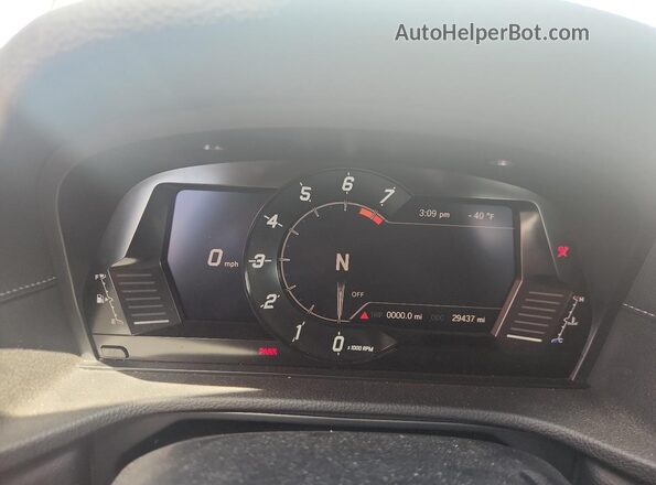WZ1DB0C06NW053430 2022 TOYOTA GR Silver Instrument cluster view