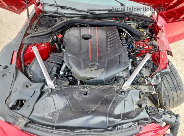WZ1DB0C07MW042158 2021 TOYOTA GR Red Widok wnętrza z tyłu
