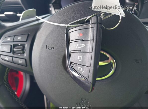 WZ1DB0C09NW046813 2022 TOYOTA GR SUPRA Red წინა პანელის ხედი