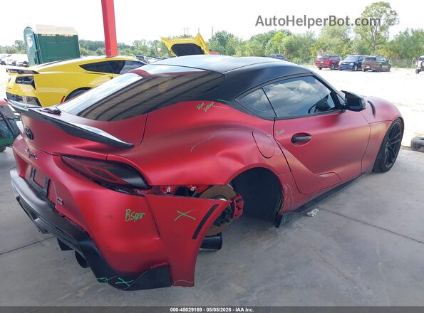 WZ1DB0C09NW046813 2022 TOYOTA GR SUPRA Red უკანა მარჯვენა