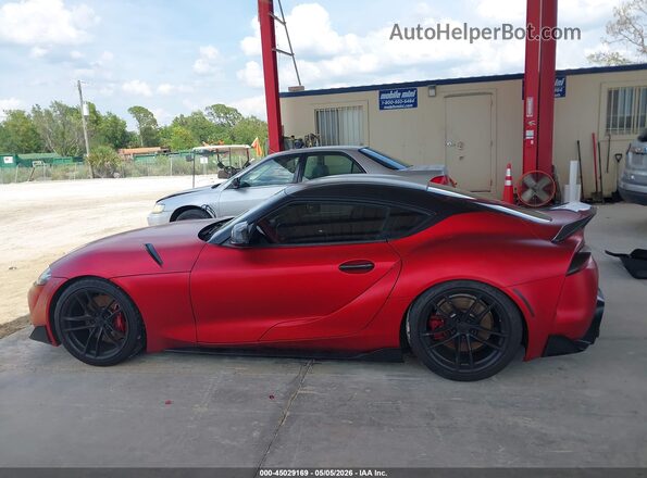 WZ1DB0C09NW046813 2022 TOYOTA GR SUPRA Red 