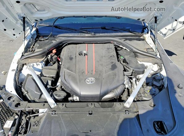 WZ1DB0G05PW059443 2023 TOYOTA GR White Widok wnętrza z tyłu