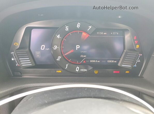 WZ1DB0G06TW076360 2026 TOYOTA GR Black ხელსაწყოთა პანელის ხედი