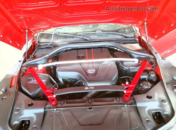 WZ1DB2C08NW046894 2022 TOYOTA GR Красный Вид задней части салона
