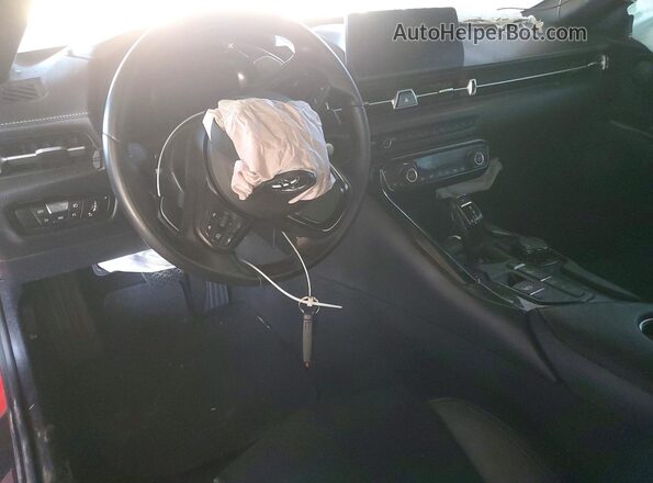 WZ1DB2C08NW046894 2022 TOYOTA GR Красный Вид панели приборов