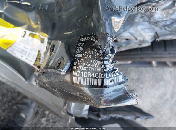 WZ1DB4C02LW024897 2020 TOYOTA GR SUPRA Light Blue Вид підкапотного простору