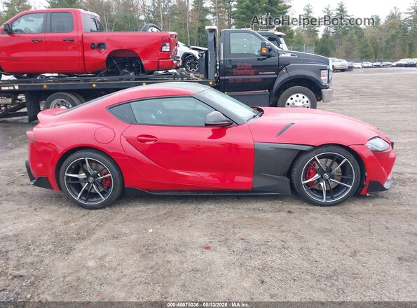 WZ1DB4C03LW022964 2020 TOYOTA GR SUPRA Red სალონის 360-გრადუსიანი ხედი