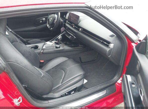 WZ1DB4C03LW022964 2020 TOYOTA GR SUPRA Red წინა სალონის ხედი