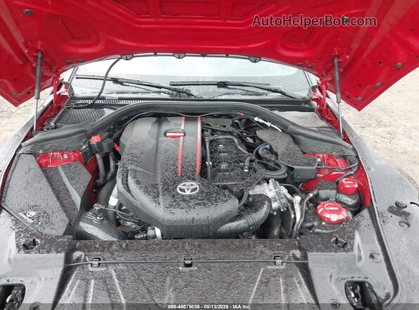 WZ1DB4C03LW022964 2020 TOYOTA GR SUPRA Red უკანა ხედი