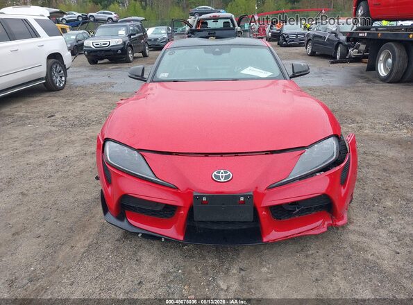 WZ1DB4C03LW022964 2020 TOYOTA GR SUPRA Red უკანა სალონის ხედი