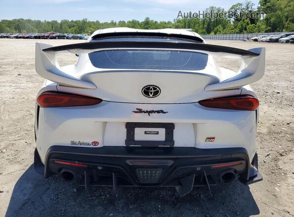 WZ1DB4C03LW026884 2020 TOYOTA GR White Rear view